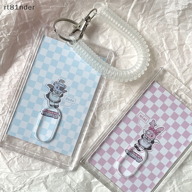 Rt Bao Đựng Thẻ ID / Thẻ ID / Xe Buýt Bằng Acrylic Trong Suốt Nhỏ Gọn In Hình Thần Tượng Kpop