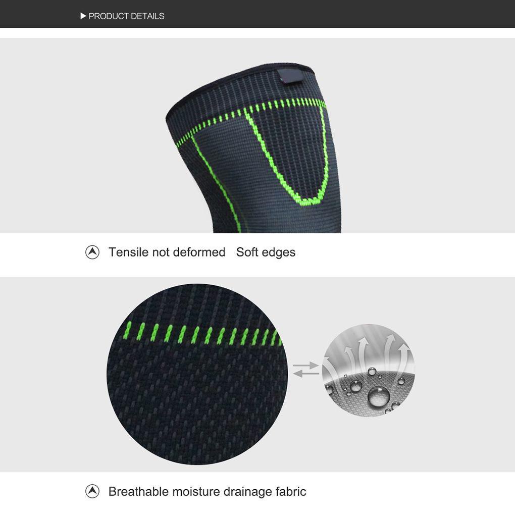 Băng Quấn Bảo Vệ Đầu Gối Co Giãn Chống Trượt Khi Chơi Thể Thao