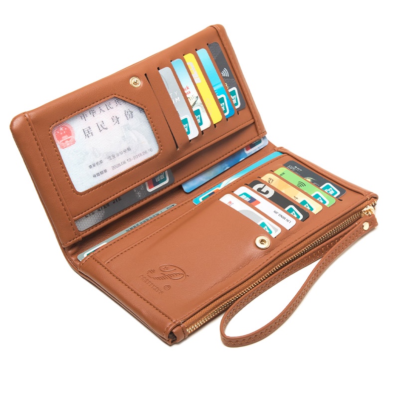 Ví Nữ Dài Da PU Thời Trang Mới