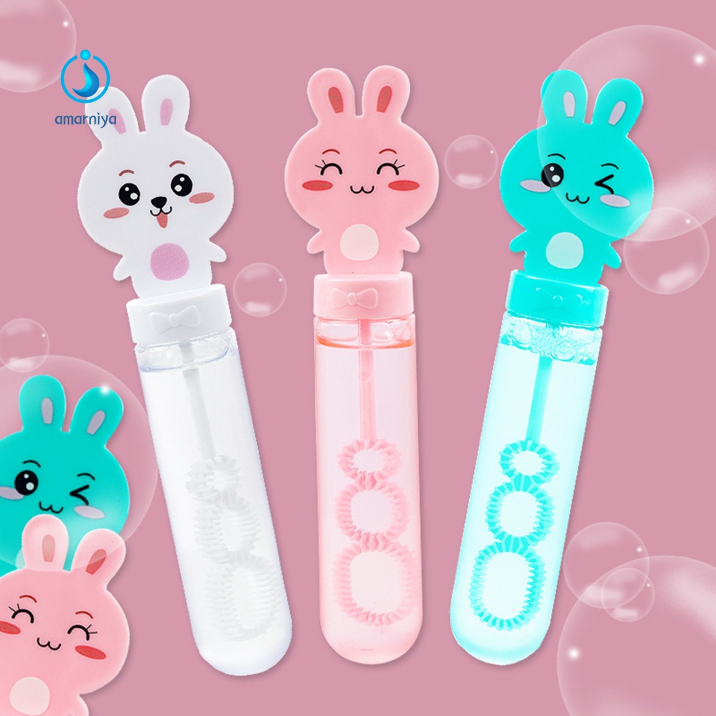 Đồ Chơi Que Thổi Bong Bóng Hình Thỏ Dễ Thương