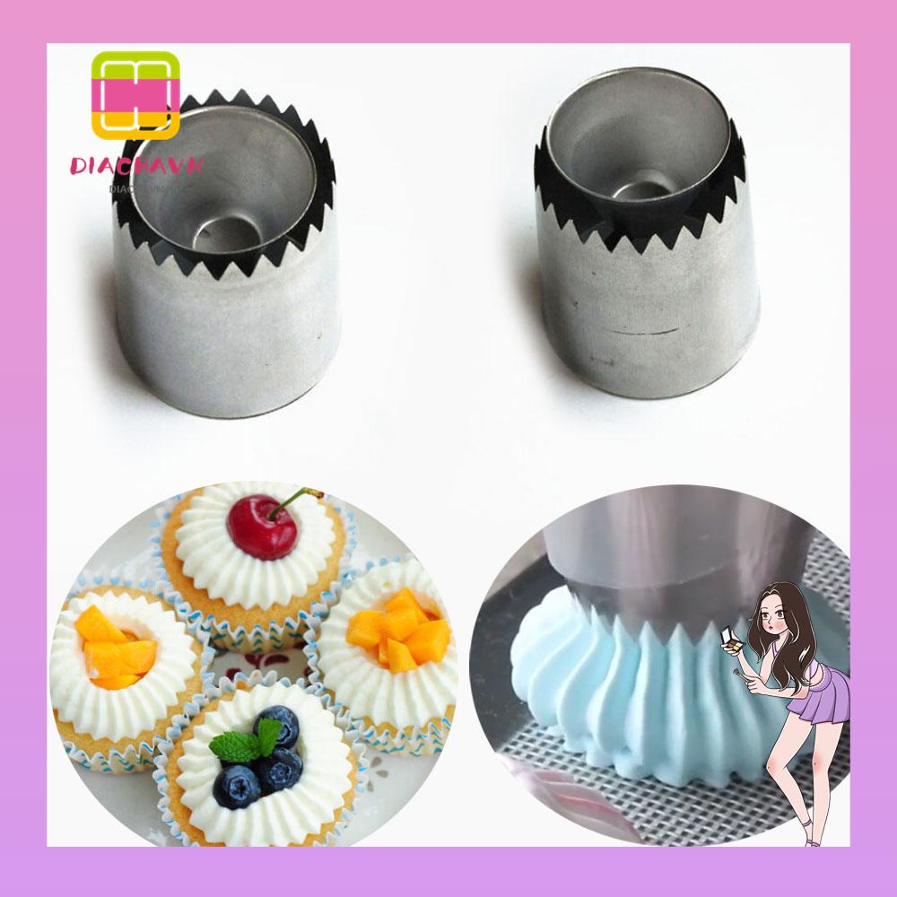 Đuôi Bắt Bông Kem Trang Trí Bánh Bằng Thép Không Gỉ