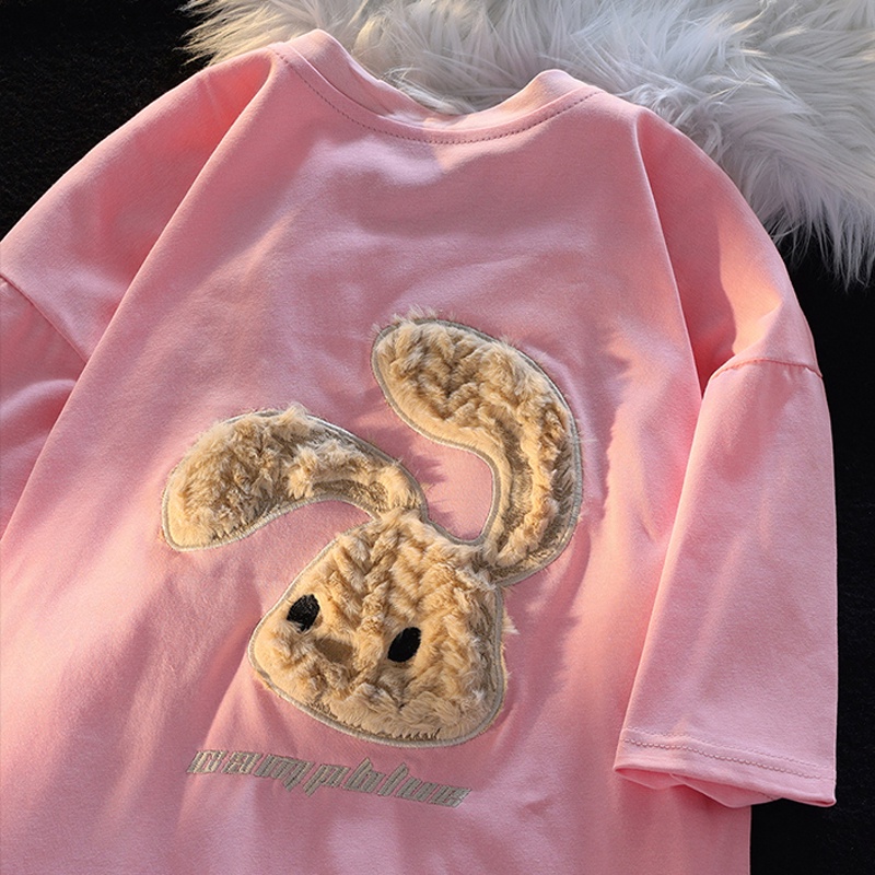 Áo Thun Tay Ngắn Chất Liệu 100% Cotton Cao Cấp Thời Trang Theo Phong Cách Hàn Quốc Cho Nữ