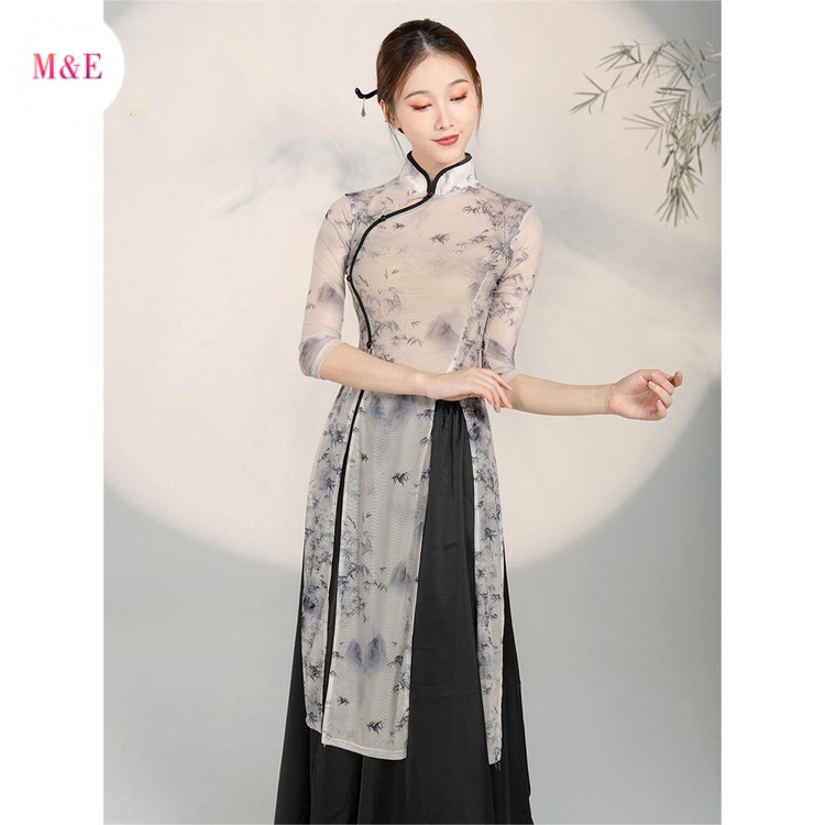 Bộ Trang Phục Sườn Xám Truyền Thống Trung Hoa Dáng Rộng Thời Trang 2023 Mới