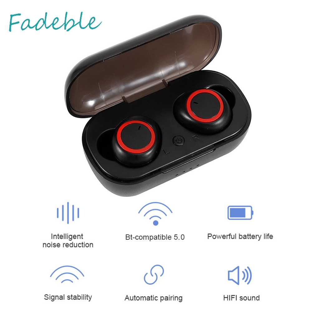 Tai Nghe Bluetooth 5.0 Nhét Tai Y50 TWS Kèm Phụ Kiện