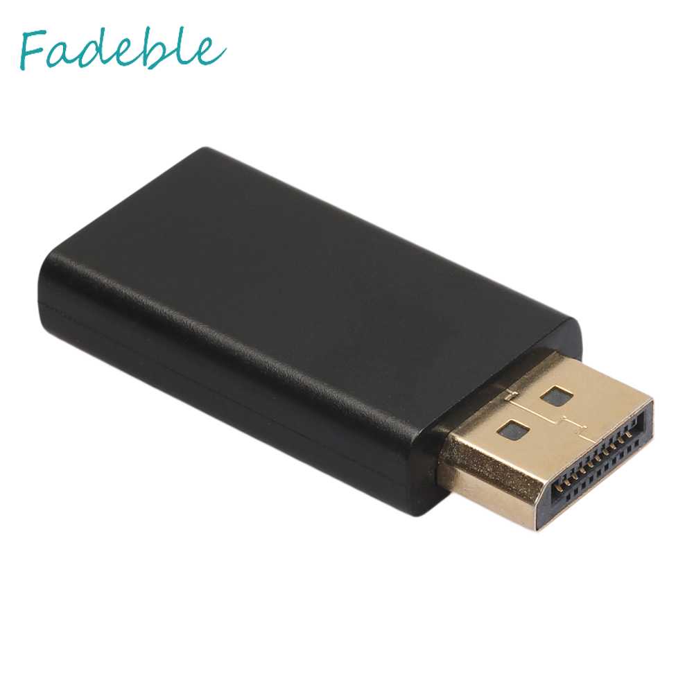 Cáp ChuyểN Mạ VàNg DP Sang HDMI 1080P Cho HDTV / PC
