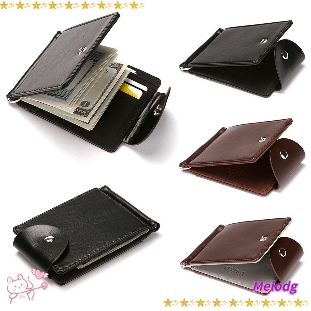 Ví Da PU Gập Đôi Phong Cách Vintage Thời Trang Cho Nam