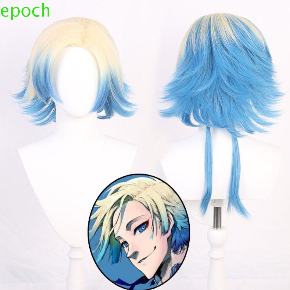 Epoch Tóc Giả Thẳng Dài Nhiều Màu Hóa Trang Nhân Vật Michael Kaiser