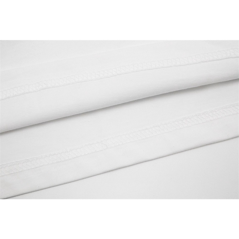 Áo Thun Cotton Dệt Kim Cổ Tròn Họa Tiết Kẻ Sọc Phong Cách Đường Phố Thời Trang Cao Cấp L-o88e-w &amp; - Jxfhgdfh