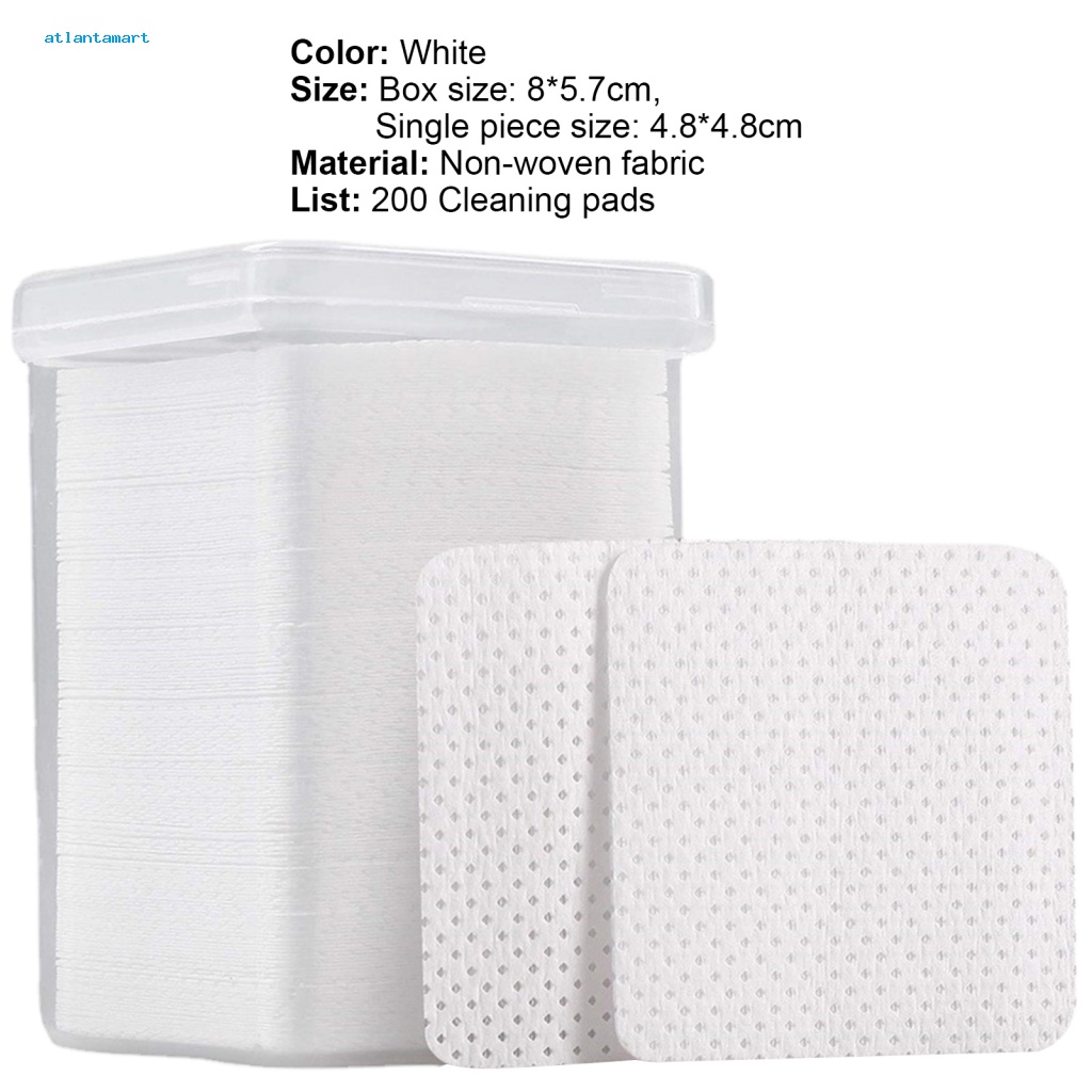 Túi Đựng Đồ Dùng Cao Cấp Tiện Dụng| Bộ 200 Miếng Dán Tẩy Trang Không Xơ Tiện Dụng Cho Nối Mi