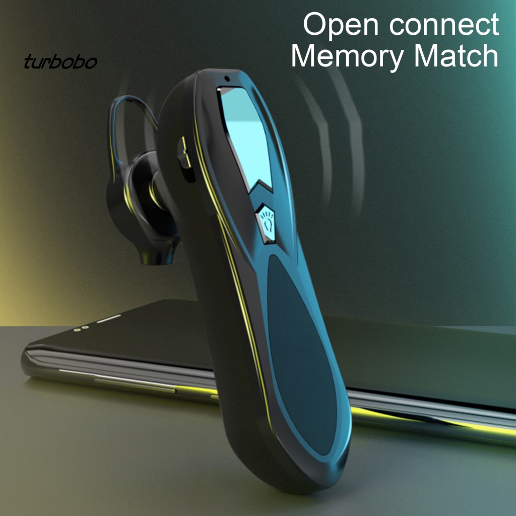 Set Tai Nghe Bluetooth 5.0 Không Dây Rảnh Tay Màn Hình Kỹ Thuật Số Tiện Dụng Và Phụ Kiện