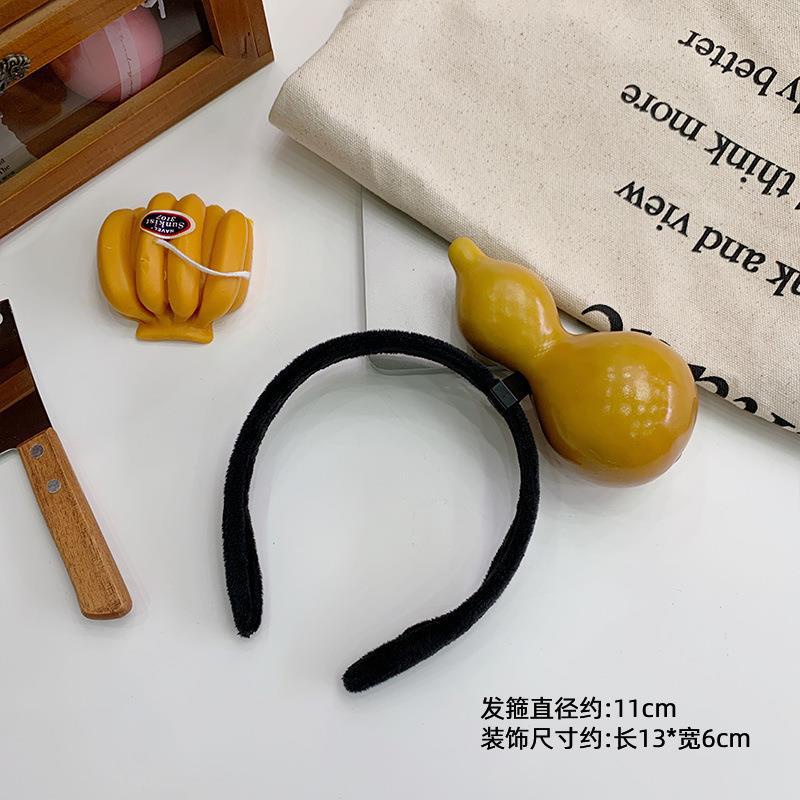 Băng Đô Cài Tóc Hình Trái Cây Ba Chiều Dễ Thương Cho Học Sinh