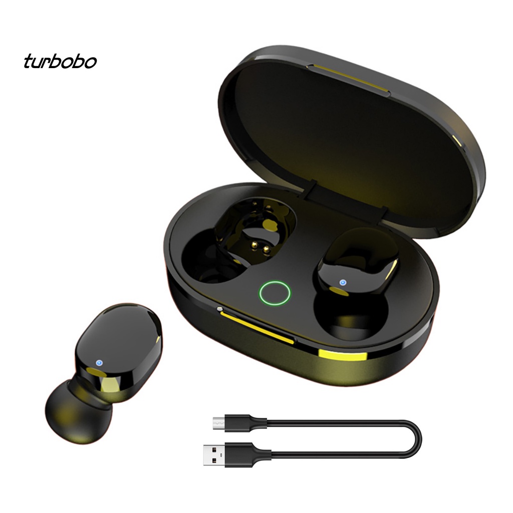 Tai Nghe Nhét Trong Không Dây Bluetooth Điều Khiển Cảm Ứng turbobo AiR3 Kèm Hộp Sạc