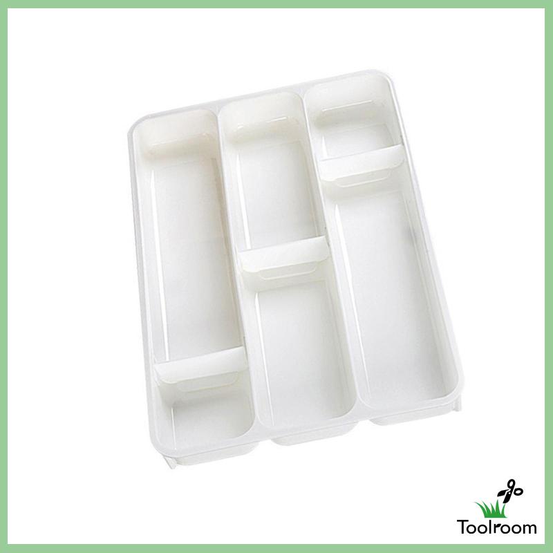 Khay Đựng Dụng Cụ Ăn Uống Chia Ngăn Tiện Dụng Cho Văn Phòng