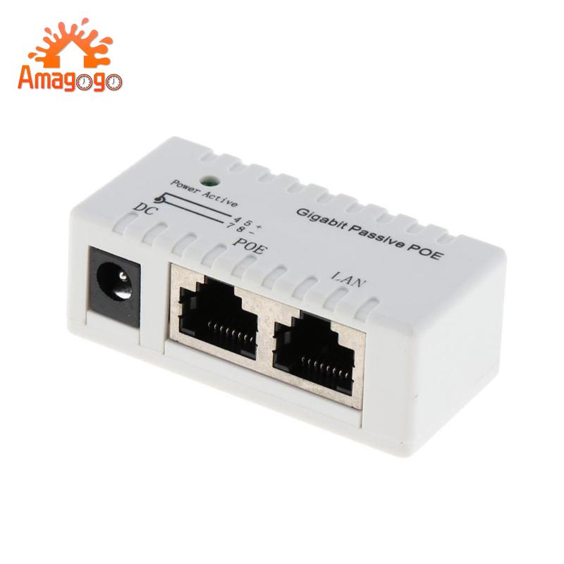 Cáp nguồn Gigabit Ethernet Amagogo PoE DC 12V-52V cho camera IP điện thoại