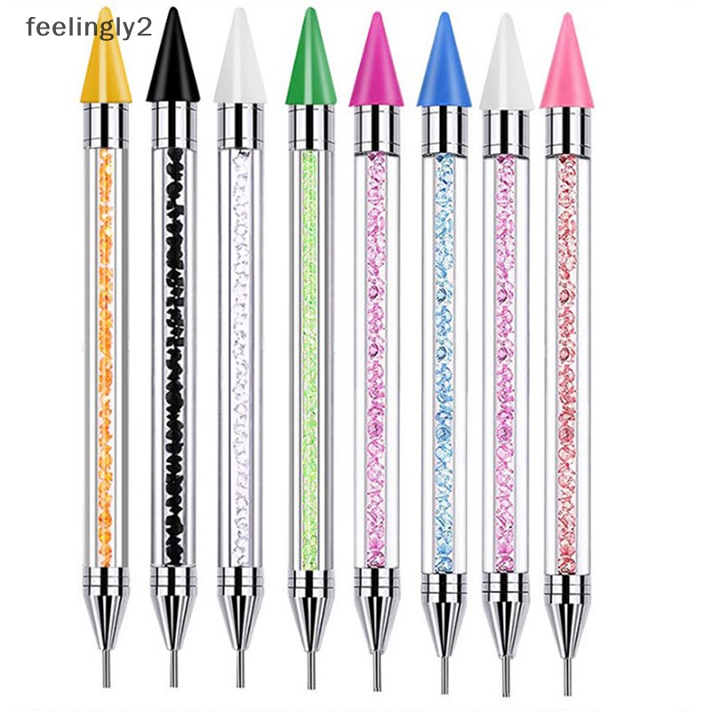 1 Cây Bút Hai Đầu Đính Đá Trang Trí Móng Tay Nghệ Thuật