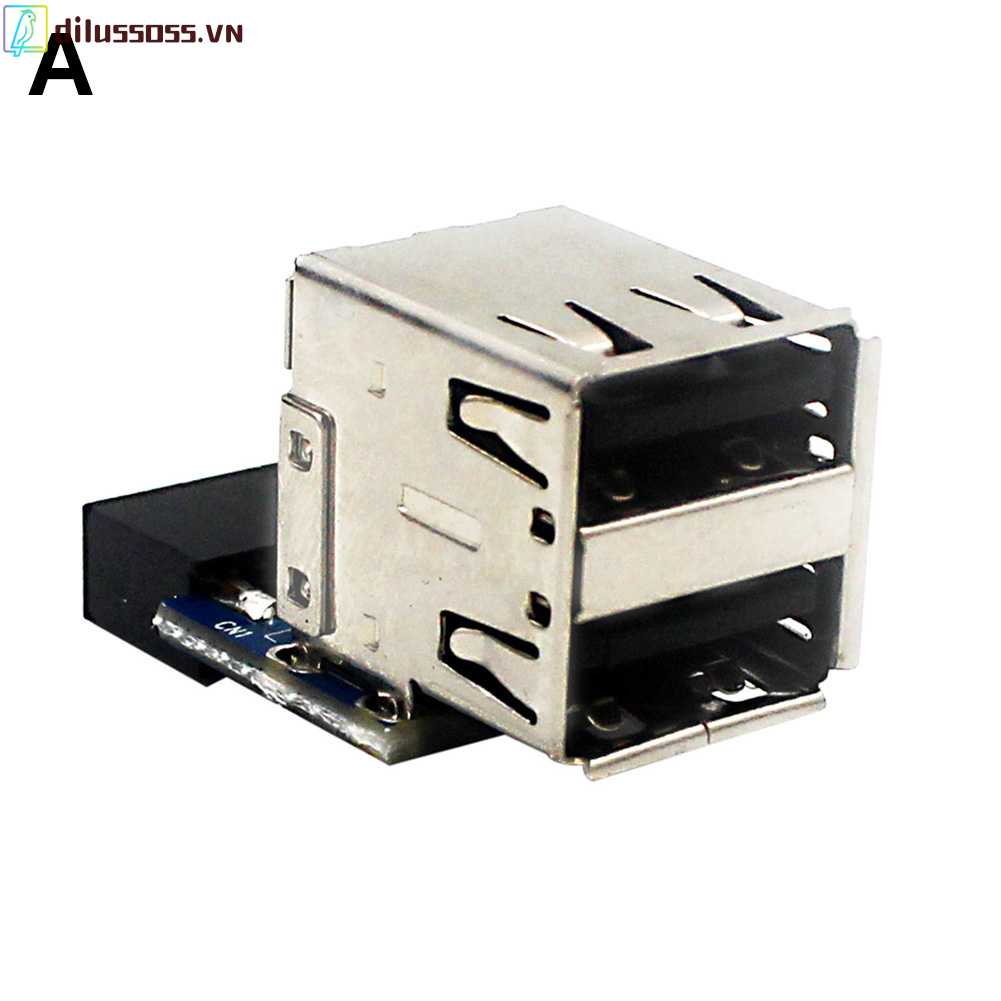 Đầu Nối Bo Mạch Chủ Cổng Usb 2.0 9Pin / 10P