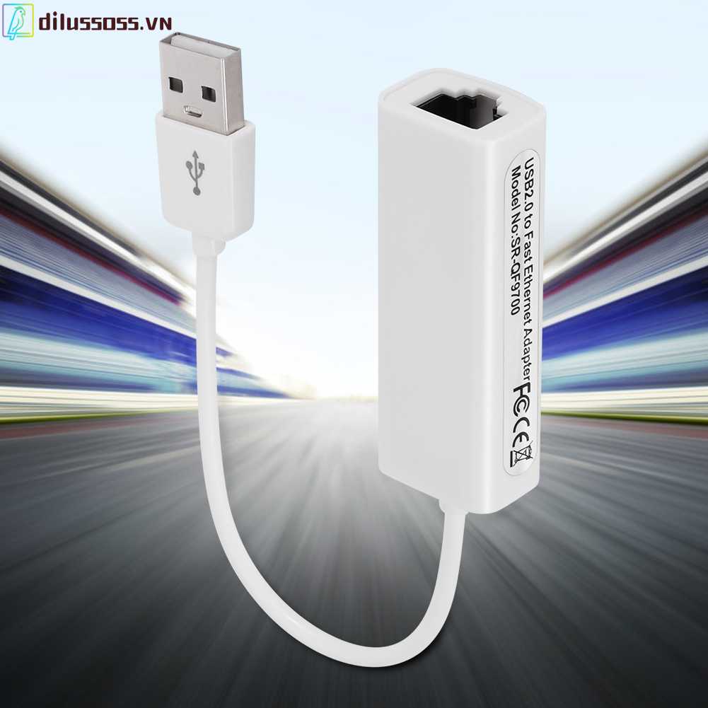 Thẻ Mạng Mở Rộng Chuyển Đổi USB2.0 Sang RJ45 Ổ Đĩa RJ45 Chuyên Dụng
