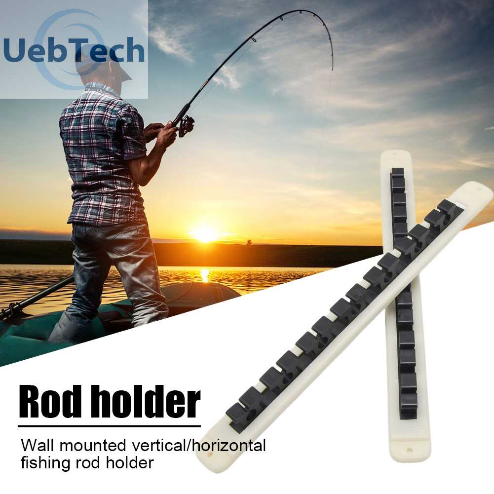 Set 2 Giá Đỡ Cần Câu Cá Gắn Tường Siêu Bền Tiện Dụng