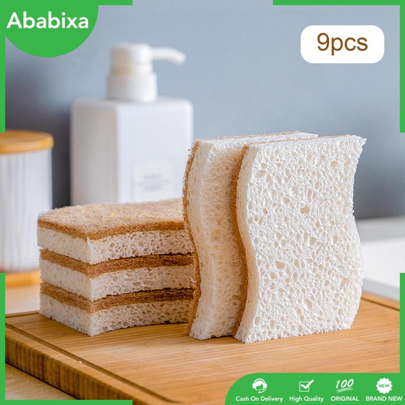 Set 9 Miếng Chà Nồi Chống Dính Dầu Đa Năng Tiện Dụng Cho Nhà Bếp