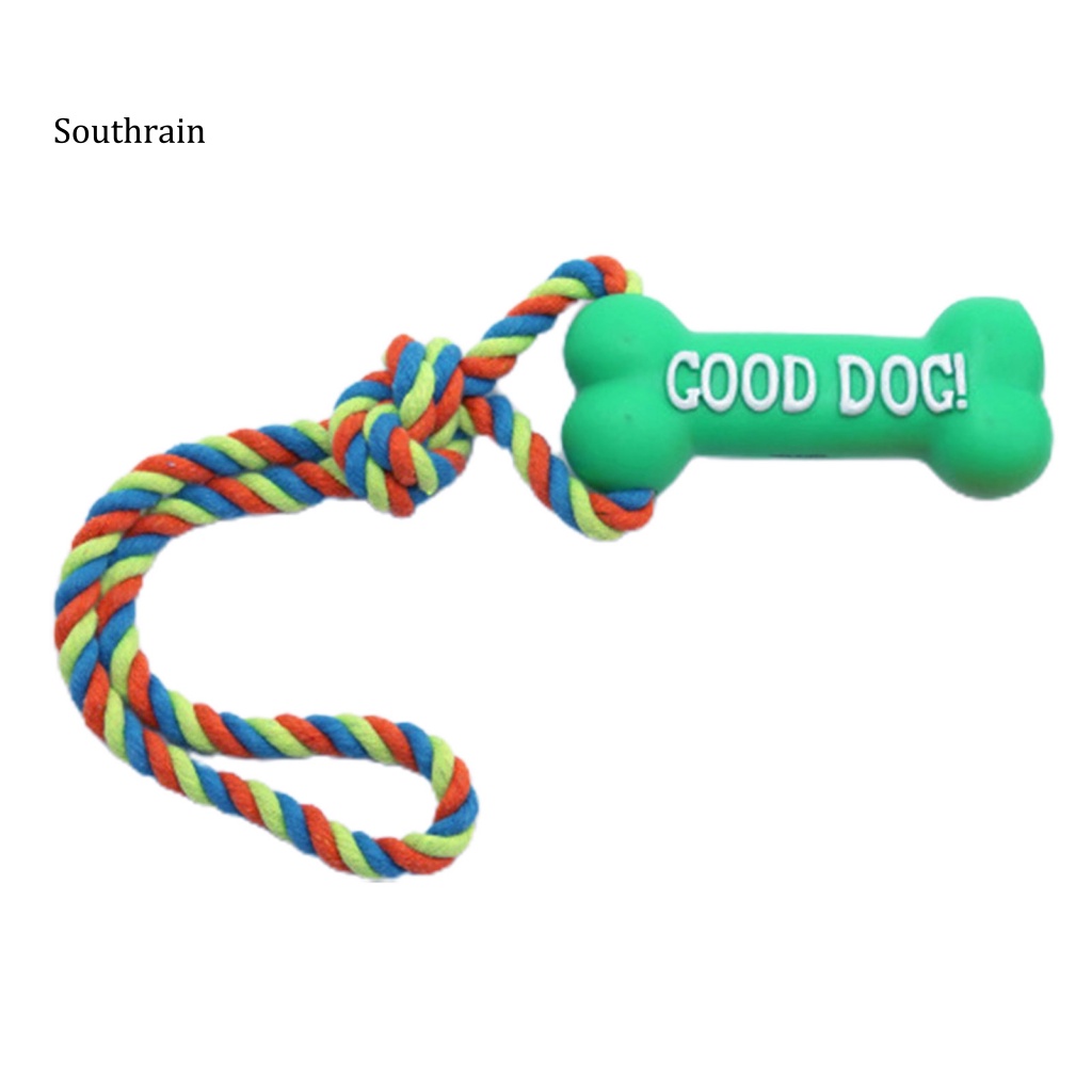 Đồ Chơi Gặm Hình Khúc Xương Gọn Nhẹ Chống Cắn An Toàn Cho Thú Cưng