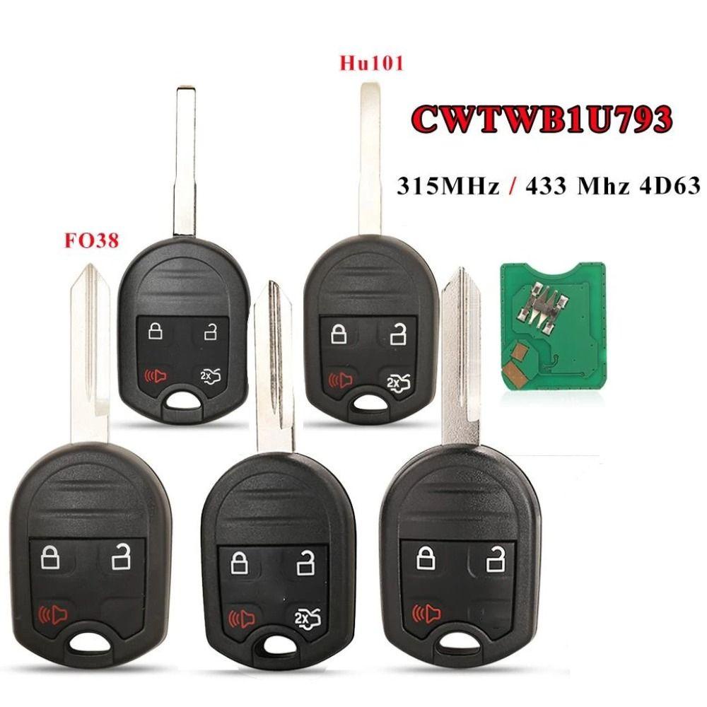 Chìa Khóa 3 / 4 Nút CWTWB1U793 Cao Cấp Cho Xe Ô Tô Ford Explorer Flex Mustan Taurus Edge
