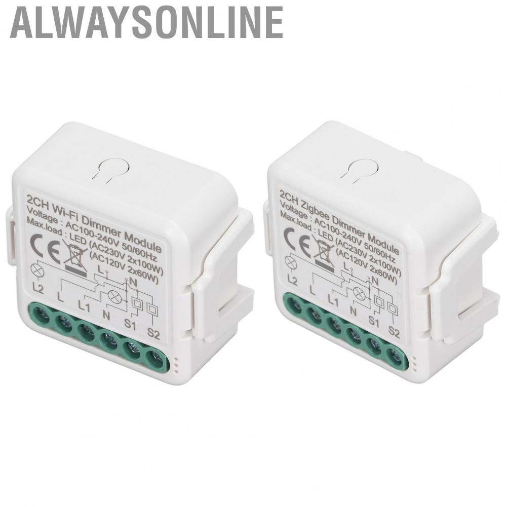 Alwaysonline Intelligent Switch Module  Safe East To Install Smart Convenient for Electrical Appliances Home
