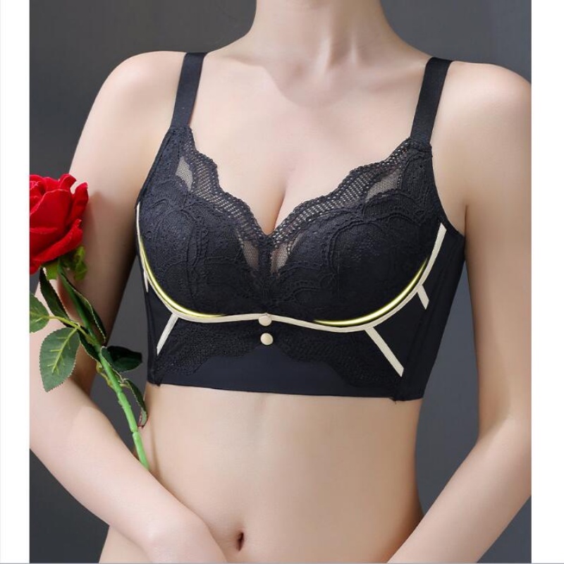 Bộ Đồ Lót Nâng Ngực Không Gọng Thép Có Thể Điều Chỉnh Hỗ Trợ Ngăn Ngừa Chảy Xệ