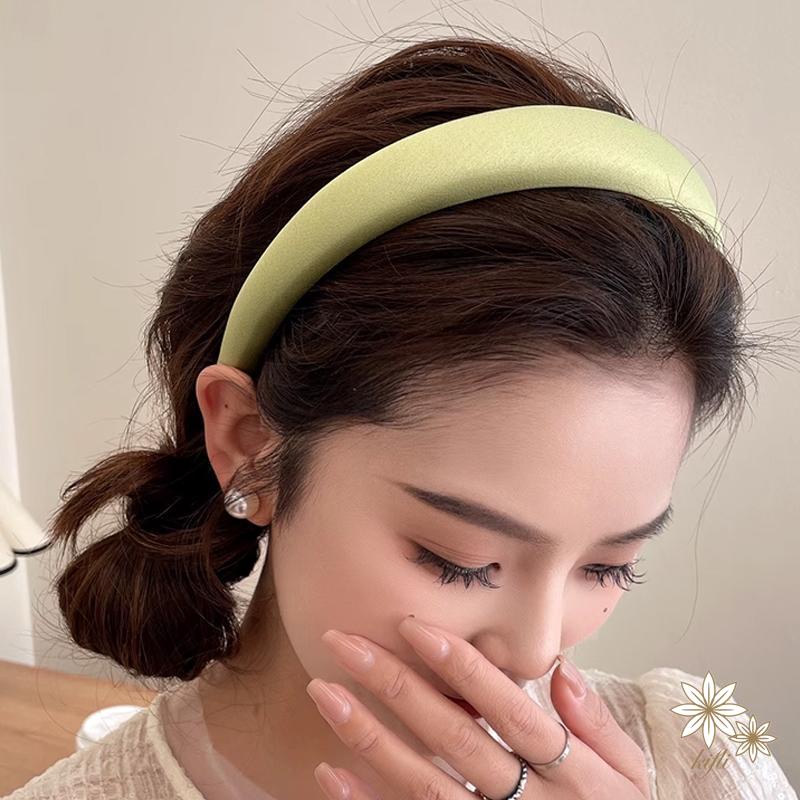 Băng Đô Cài Tóc Bằng Xốp Màu Kẹo Thời Trang Mùa Hè Cho Nữ