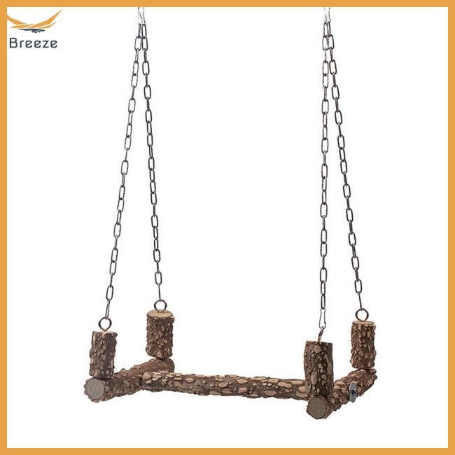 Giá Đỡ Đứng Bằng Gỗ Dùng Làm Chỗ Vui Chơi Trong Nhà / Ngoài Trời Dành Cho Chim Vẹt