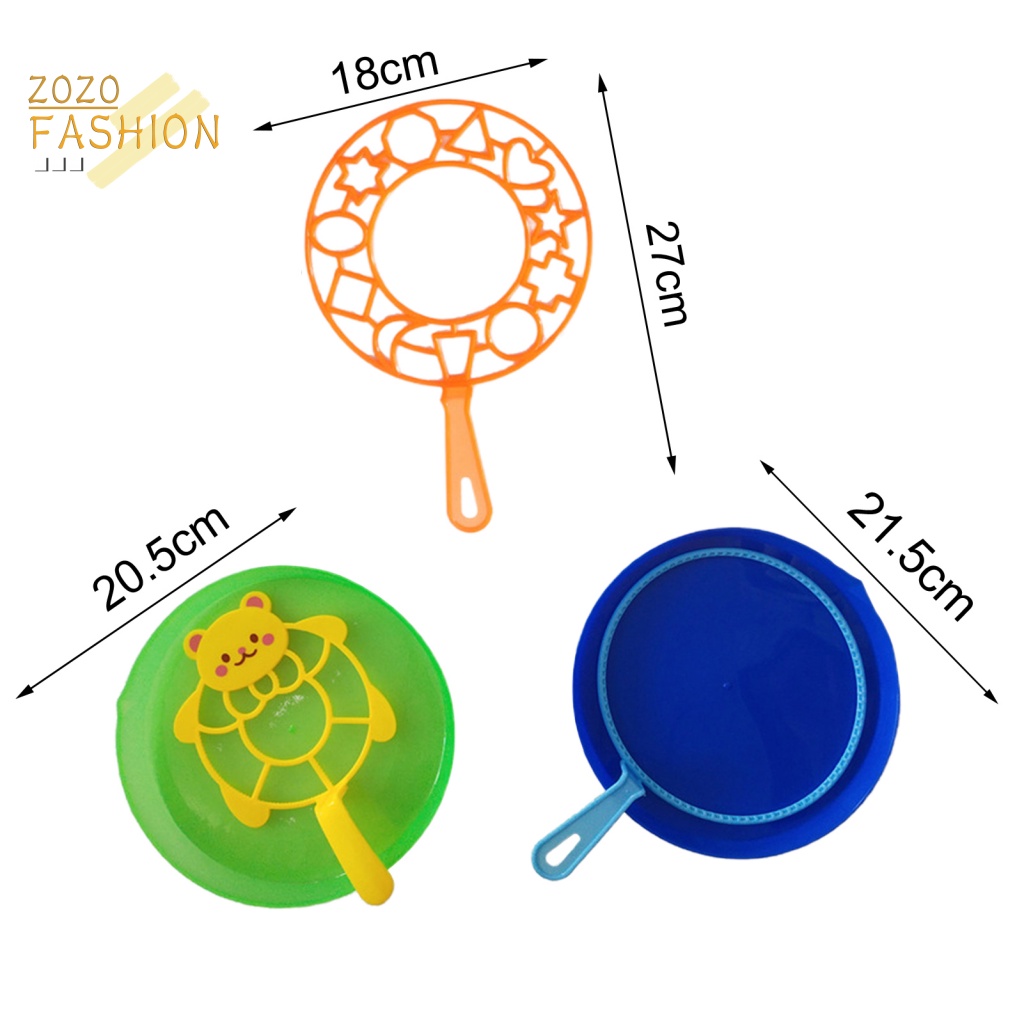 Bộ 15 Dụng Cụ Thổi Bong Bóng Cỡ Lớn Thiết Kế Độc Đáo Tiện Dụng