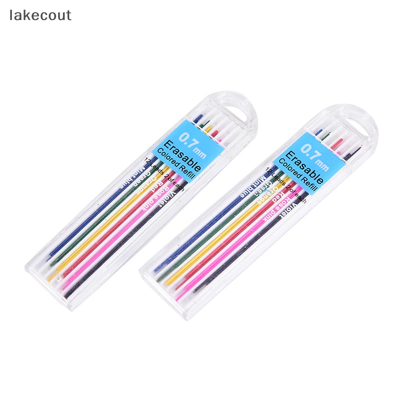 1 Hộp Ruột Bút Chì Bấm 0.7mm Thay Thế