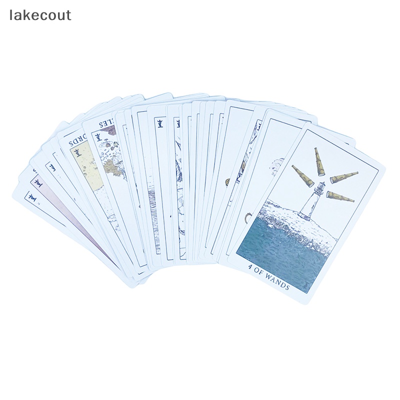 Bộ Bài Tarot Fate Divination 12 * 7CM