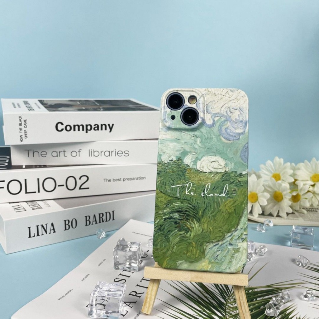 Ốp Điện Thoại Cứng Họa Tiết Tranh Van Gogh Cho Iphone Max 14Plus 14 14pro Pro 11 11 AJHC
