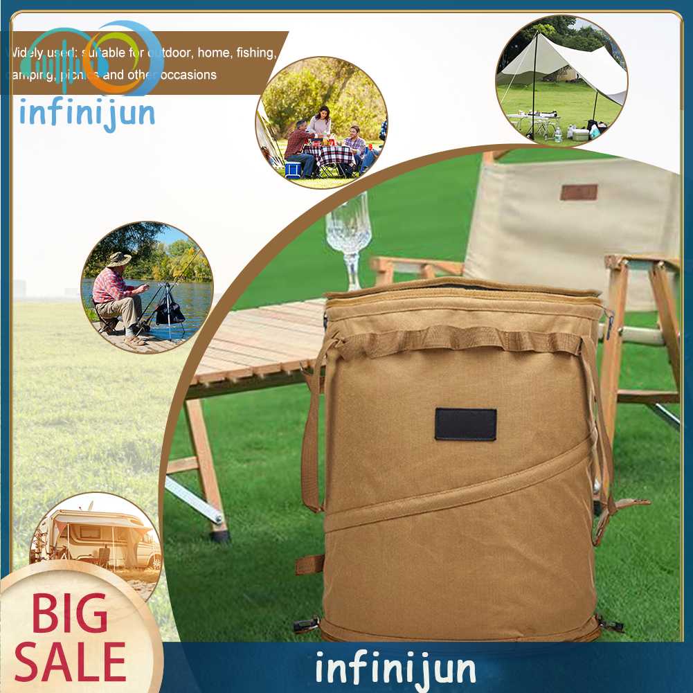 Túi Đựng Rác Chống Thấm Nước Có Thể Gấp Gọn Tiện Dụng Khi Đi Cắm Trại