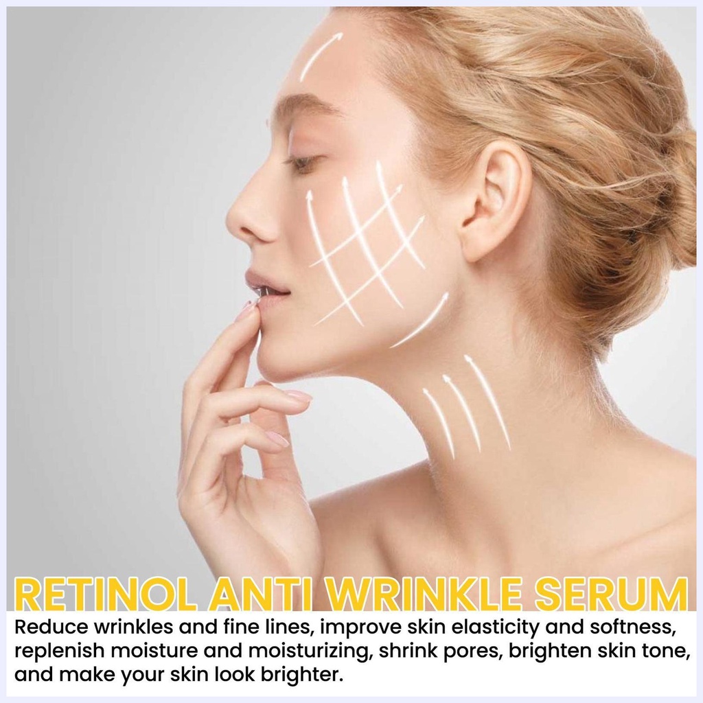 EELHOE Retinol Anti-Wrinkle Essence Làm căng da mặt, mờ nếp nhăn rãnh mũi má, dưỡng da chống lão hóa