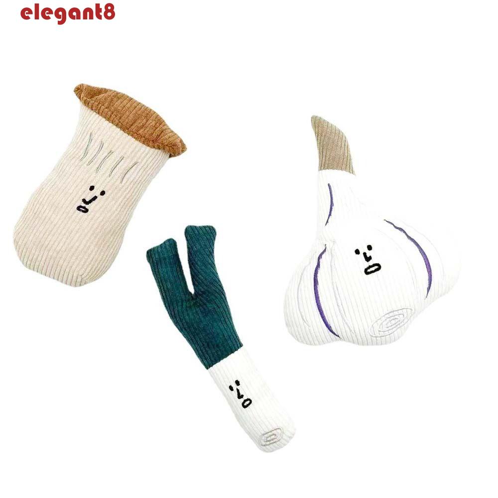 Đồ Chơi Gặm Tương Tác Hình Rau Củ Quả Nhồi Bông Dễ Thương Cho Thú Cưng