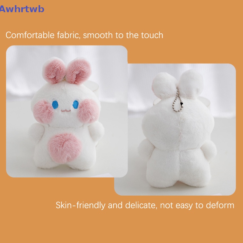 Móc Khóa Thỏ Nhồi Bông Mềm Mại Dễ Thương Mới