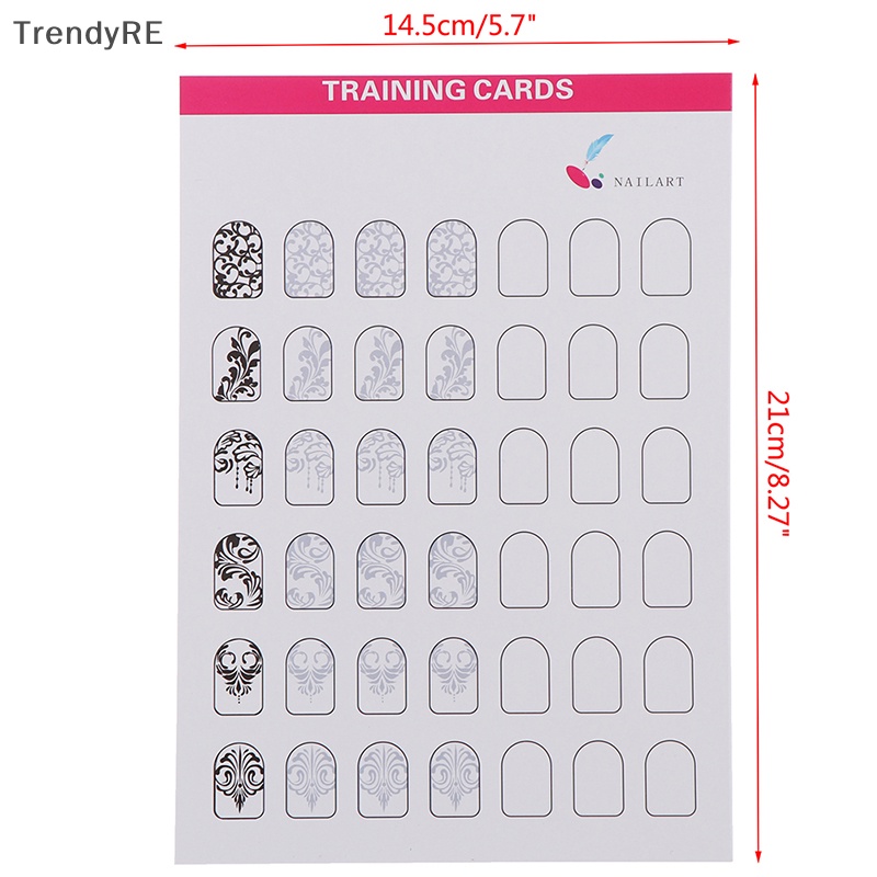 Sách Tập Vẽ Móng Tay 12 Ngăn Tiện Lợi