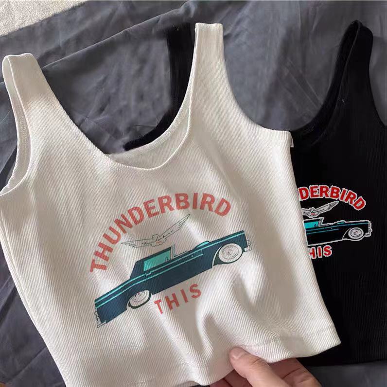 Áo Hai Dây Dệt Kim Nhỏ Mặc Ngoài Trời Bán Chạy Thời Trang Mùa Hè Cho Nữ