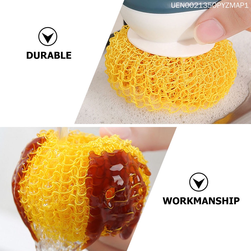 Set 2 Miếng Bọt Biển Nano Rửa Chén Hình Tròn