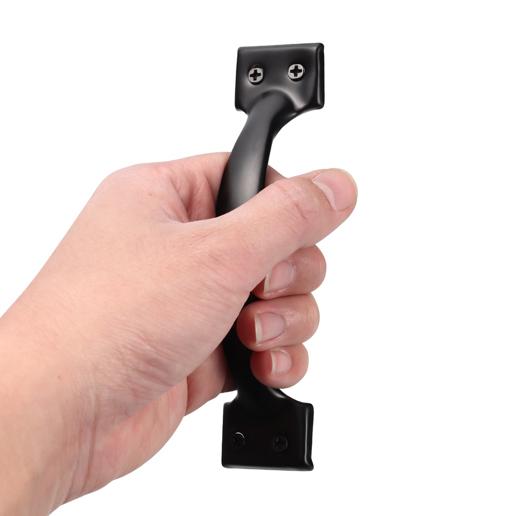 Set 10 Tay Nắm Cửa Màu Đen Ánh Kim