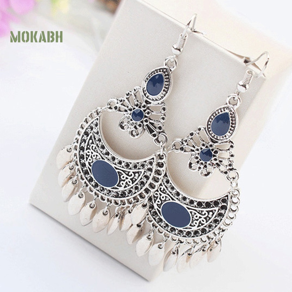 Bông Tai Dạng Móc Thiết Kế Đục Lỗ Thời Trang Sang Trọng Cho Nữ