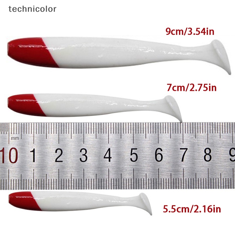 Bộ 5 Mồi Câu Cá Bằng Silicon Mềm Hình Sâu Nhiều Màu Sắc