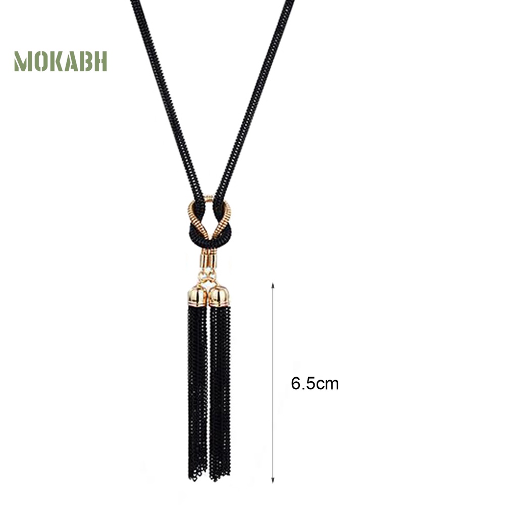 (Hot) Vòng cổ DạNg DàI Tua Rua Thanh LịCh