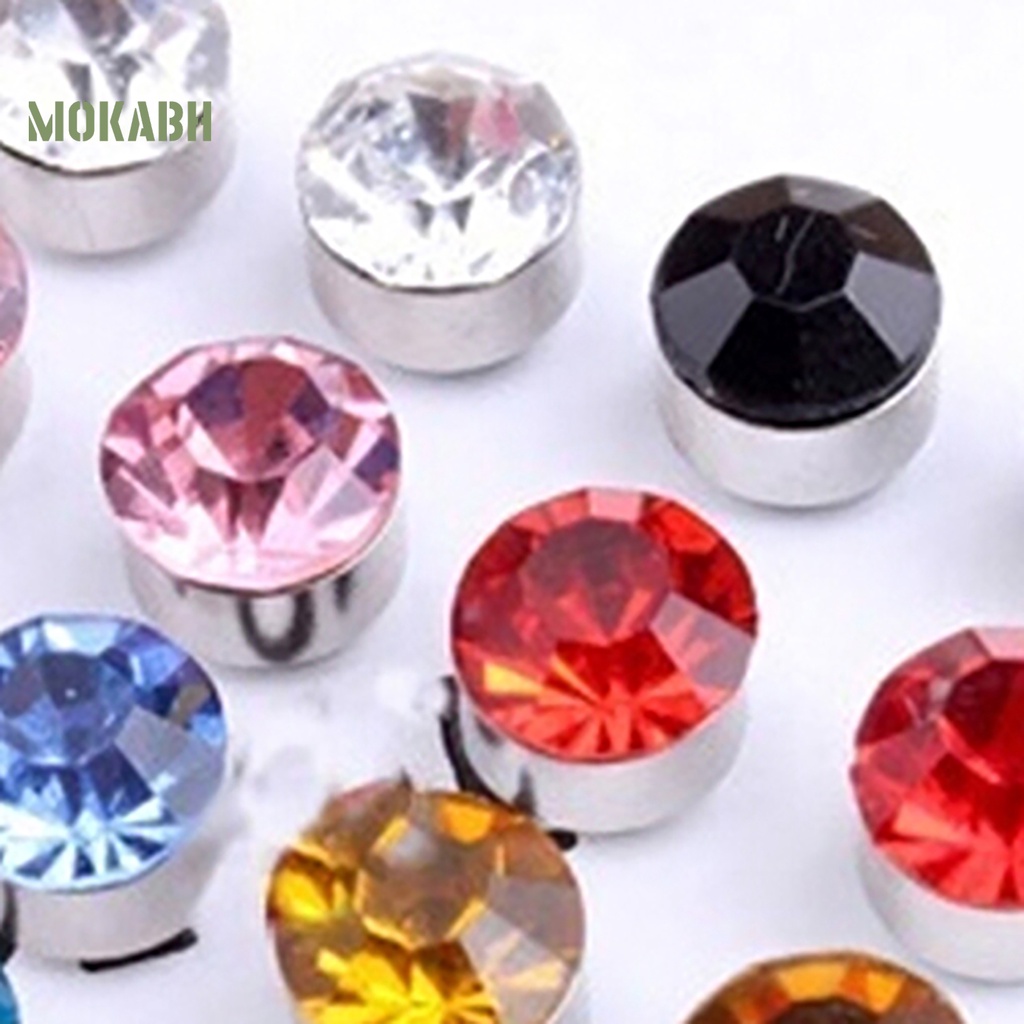 1 Đôi Bông Tai Tròn Bằng Sắt Chăm Sóc Sức Khỏe Cho Nữ