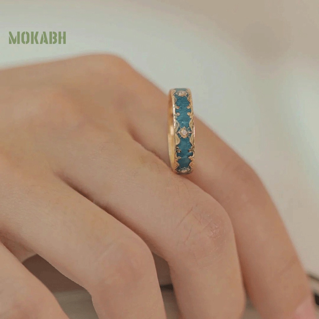 [Mới] Nhẫn Hợp Kim Siêu Nhẹ Đơn Giản Thanh Lịch Cho Nữ