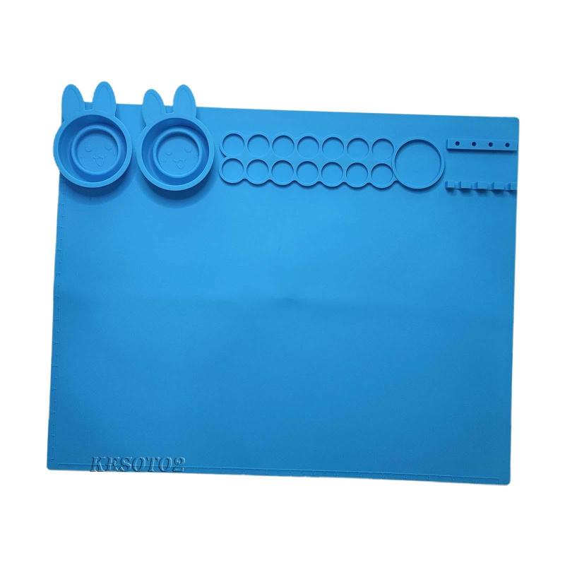 Thảm Silicone Làm Trang Sức / Màu Nước Cho Trẻ Em Kesoto2