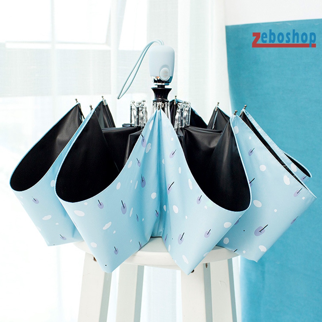 Dù Gấp Tự Động Chống Tia UV / Mưa / Gió Bằng Chất Liệu Vinyl