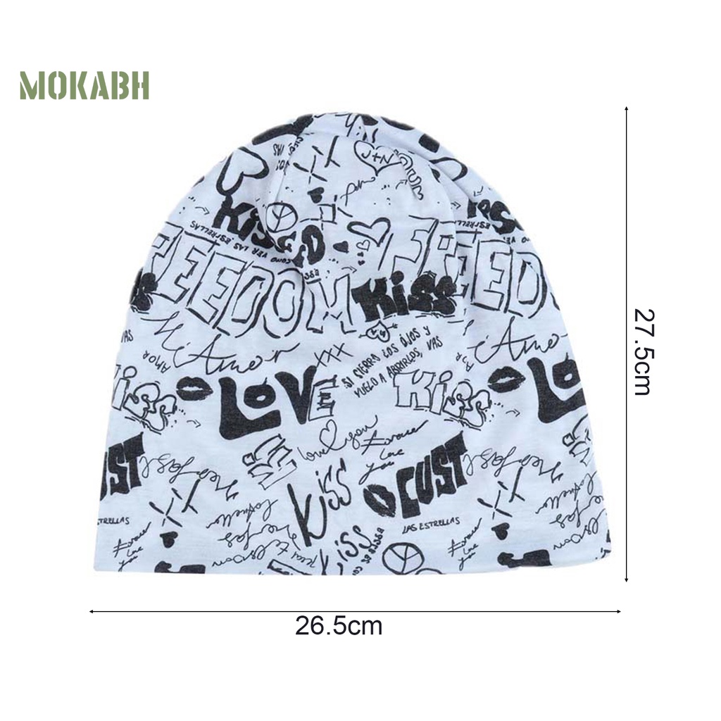 [Mok Abh] Mũ Beanie Thoáng Khí Thấm Hút Mồ Hôi Thân Thiện Với Da Co Giãn Tốt Bảo Vệ Da Khi Chạy Bộ Dành Cho Nam Nữ