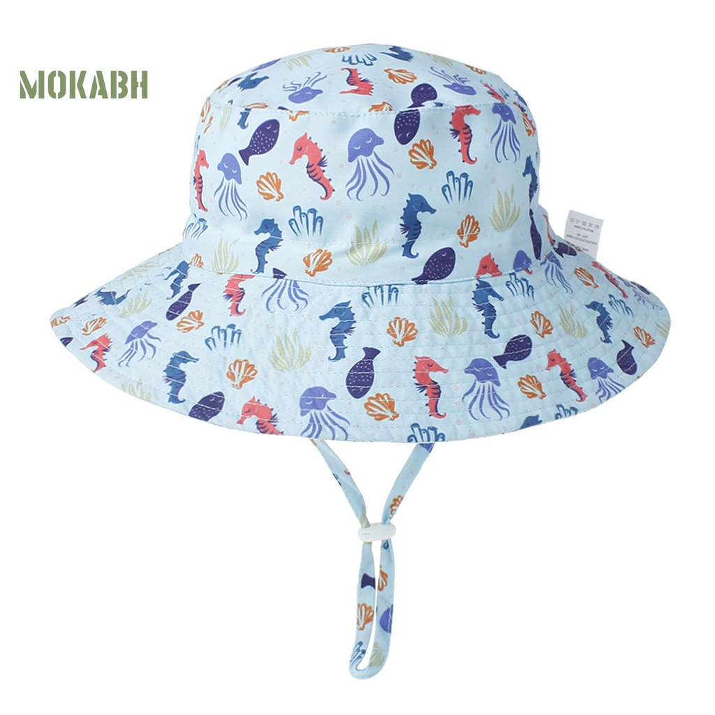 Nón Tai Bèo Chống Nắng Họa Tiết Động Vật Thân Thiện Với Làn Da Dành Cho Trẻ Em